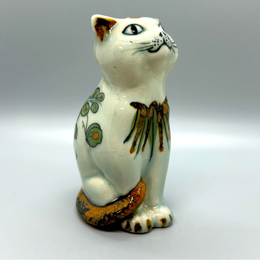 Ken Edwards Tonala Pottery Cat Salt or Pepper Shaker- Vintage Signed